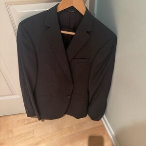 Z Zegna Charcoal Blazer 40R